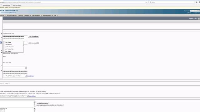 CUCM LDAP Authentication - HOWTO смотреть онлайн