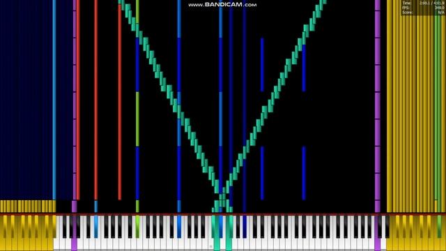 [BLACK MIDI] Bad Apple Better Edition F1 1.68 Million Notes Legit Run смотреть онлайн