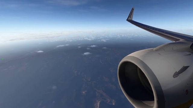 X-Plane 11 737-800 Ryanair Nice-Lisbon X-Enviro Timelapse Insane sunset смотреть онлайн