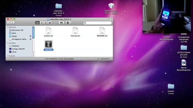 How to Jailbreak 3.1.3 iPod Touch 1G and more on Mac смотреть онлайн
