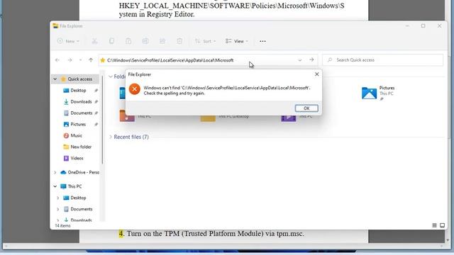 Fix Windows Hello for Business setup for PIN fails with error 0x80040154 on Windows 11/10 смотреть онлайн