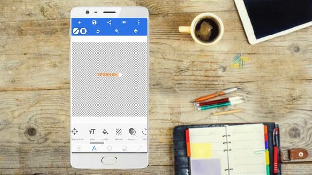 Long Shadow Text On Android смотреть онлайн