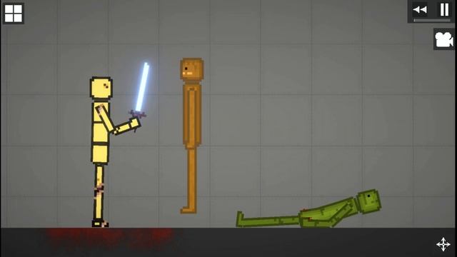 NEW LIGHTSABER IN MELON PLAYGROUND (PEOPLE PLAYGROUND - ACTION SANDBOX) смотреть онлайн