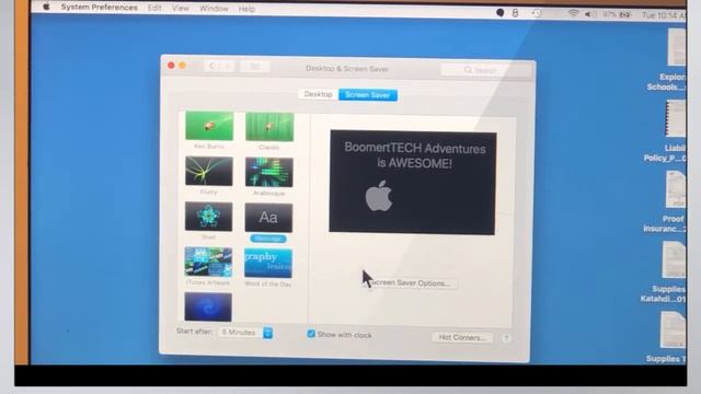 Exploring the Screen Saver on Your Mac смотреть онлайн