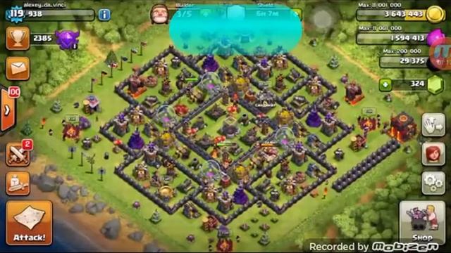 Защита ресурсов в Clash of clans смотреть онлайн