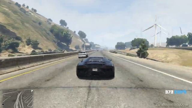 Lamborghini Reventon Speed Test | GTA V смотреть онлайн