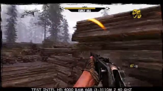 Call Of Juarez Gunslinger Gameplay Test Intel HD 4000 Low End PC смотреть онлайн