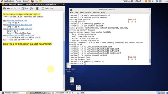Cấu hình DNS + Mail Server trên CentOS 6.5 Phần 2 смотреть онлайн