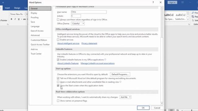 How to open Word to a Blank Document and get rid of the Start Screen смотреть онлайн