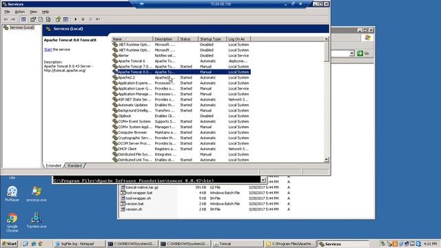 Tutorial install tomcat 8 service in services смотреть онлайн