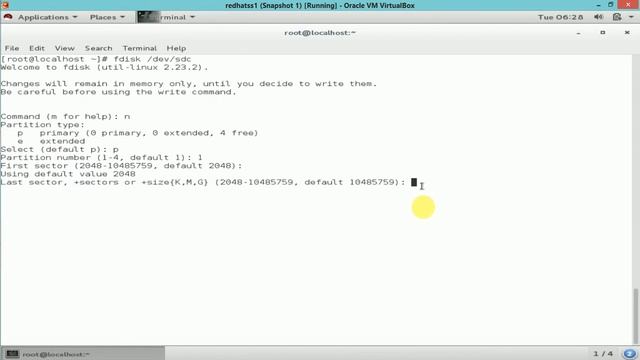 Disk Partition in linux смотреть онлайн