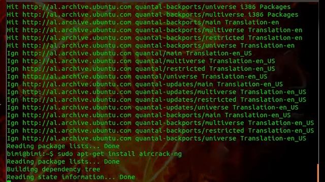 Install Aircrack-ng in Ubuntu 12.10 смотреть онлайн