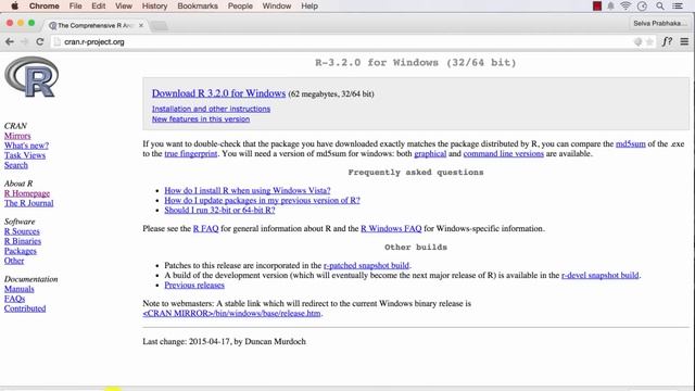 R Tutorial 01: Installing R and RStudio смотреть онлайн