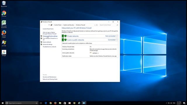How to disable the firewall Windows 10 смотреть онлайн