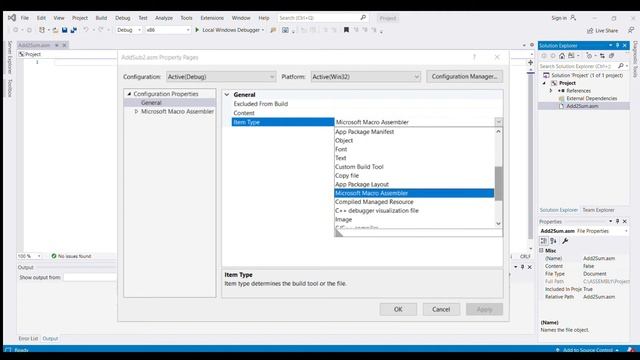 Assembly Language MASM : Setup Microsoft Visual Studio 2019 смотреть онлайн