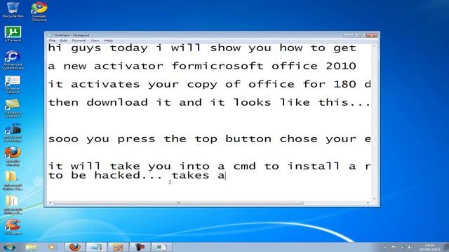 *New* Microsoft Office 2010 Activator (180days) HD смотреть онлайн