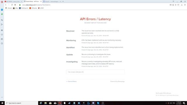 API ERROR / Latency discord смотреть онлайн
