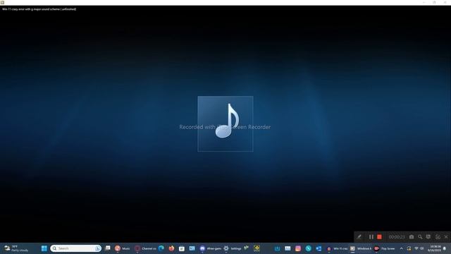 Windows 11 Crazy Error with Custom Sound Scheme (Audio Only and Preview) смотреть онлайн