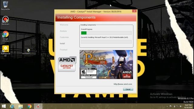 HOW TO DOWNLOAD AND INSTALL AMD GRAPICS CARD || WINDOWS 8? || IN தமிழ் смотреть онлайн