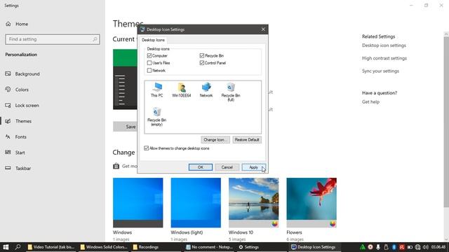 Cara tampilkan icon Control Panel dll ke Desktop Windows 10. смотреть онлайн