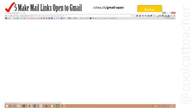 How to make all email links open into Gmail in Google Chrome смотреть онлайн
