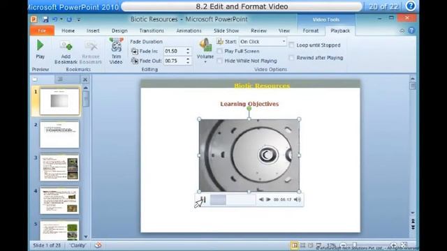 Microsoft PowerPoint 2010 : Intermediate (4 of 4) смотреть онлайн