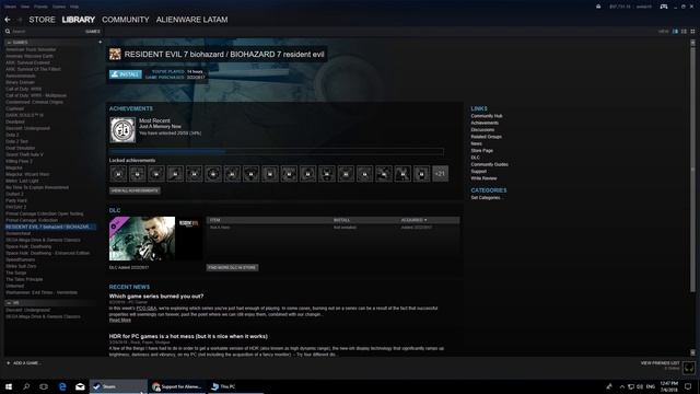 Low Storage Space on Windows 10 - Alienware смотреть онлайн