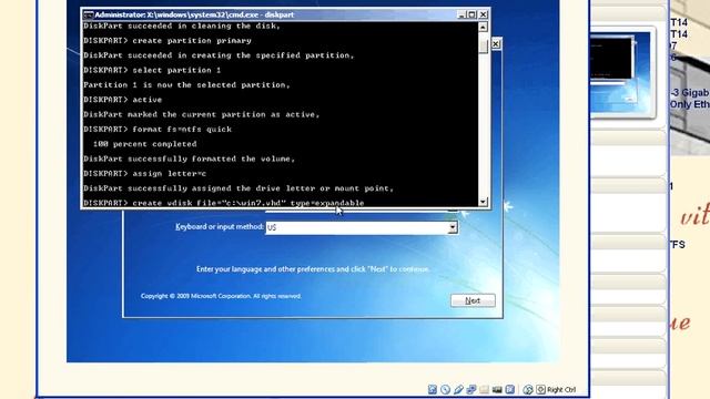 Install Windows7 on a vhd file смотреть онлайн