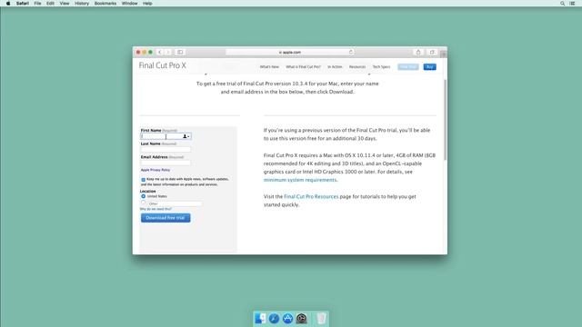 01- Install Final Cut Pro X - تحميل برنامج فاينال كت смотреть онлайн