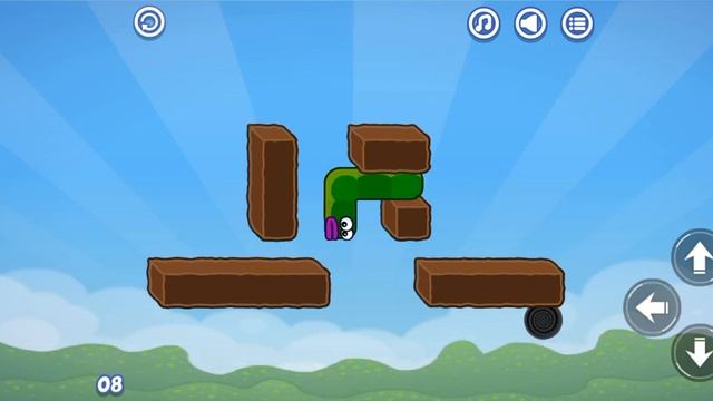 apple 🍎 worm 🐛 game level 8#apple #easy #game #guide #level #level #solution #viral #worm смотреть онлайн