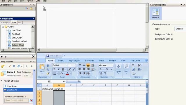 Business Objects 4.0 Dashboard Design - Connect a Universe смотреть онлайн