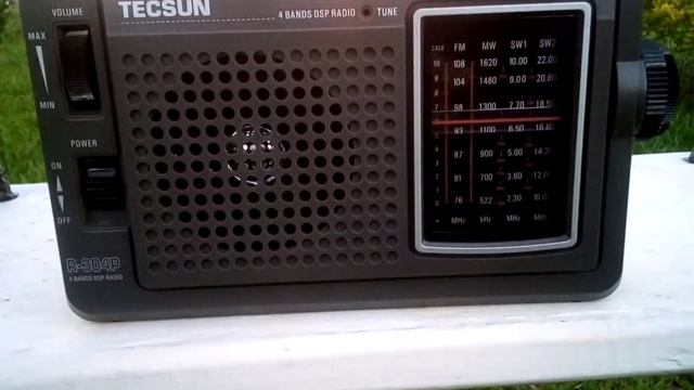 Tecsun R-304P - Escuta em 40m e 80m смотреть онлайн