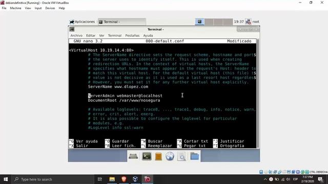Configurar Servidor HTTP en Debian смотреть онлайн