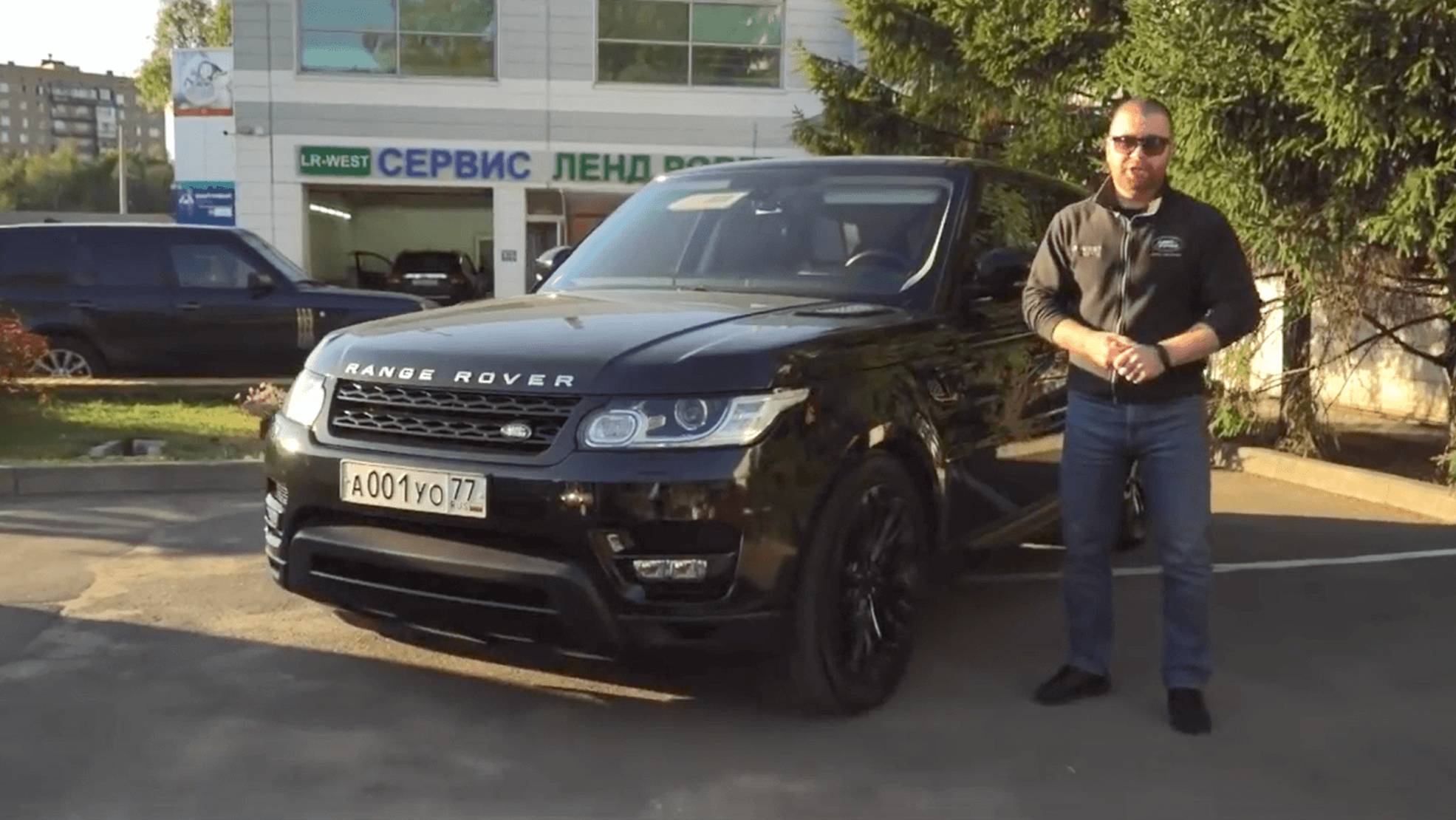 Обзор Рендж Ровер Спорт L494 с бензиновым двигателем 3.0 л суперчарджер смотреть онлайн