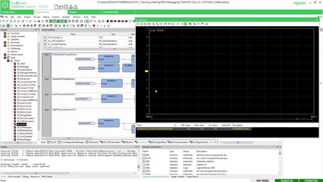 How To Use the Debugging Tools in EcoStruxure Machine Expert HVAC | Schneider Electric Support смотреть онлайн