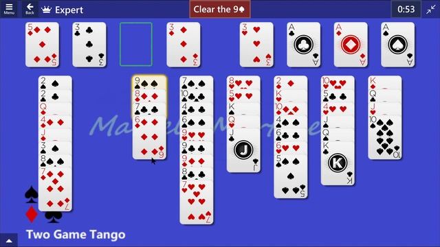 Two Game Tango Game #10 | April 3, 2024 Event | FreeCell Expert смотреть онлайн