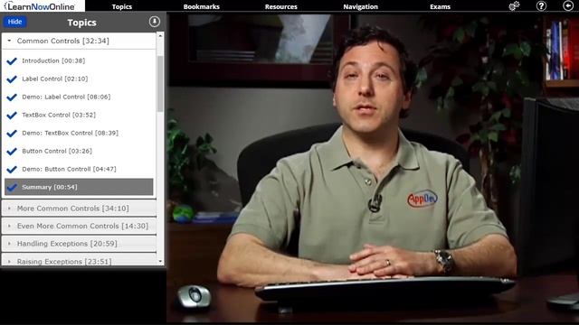 VB - Summary (Common Windows Forms Controls) смотреть онлайн
