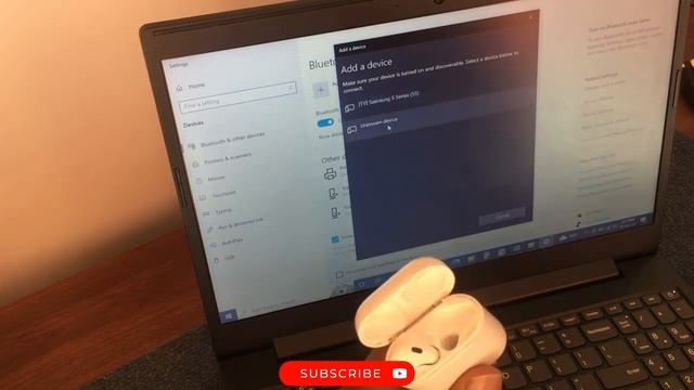 How To Connect AirPods To Laptop | Pc | Windows 11, 10 | 2022 смотреть онлайн