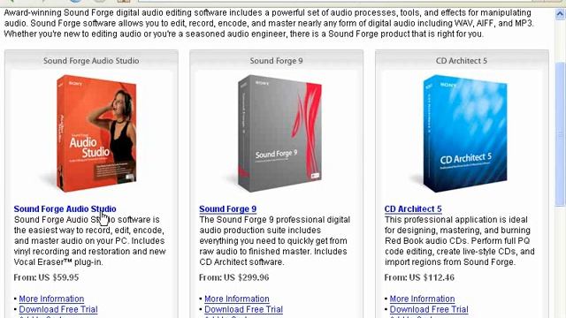 Sound Forge смотреть онлайн