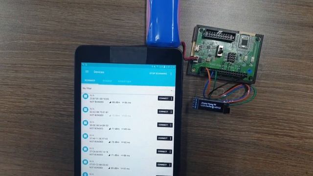 0.91" LCD(I2C) test using nRF52811 board(BLE 5.1) смотреть онлайн