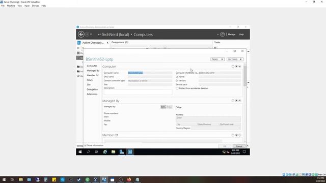 Home Lab: Creating Active Directory Users and Computers смотреть онлайн