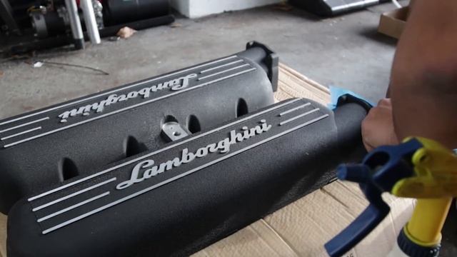 I Made My Cheap Lamborghini's Engine Look Like It's Worth $50,000 Again смотреть онлайн