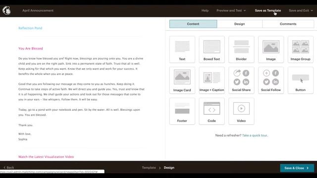 062: How to schedule out your emails in advance in Mailchimp смотреть онлайн