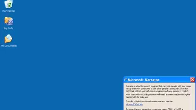 Using the Narrator in Windows XP YouTube смотреть онлайн