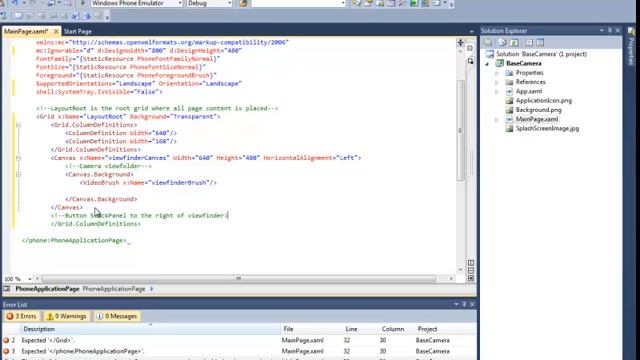 Camera Application for Windows Phone 7 смотреть онлайн