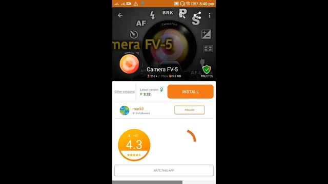 How to download || CAMERA FV-5 || for free in any android device смотреть онлайн
