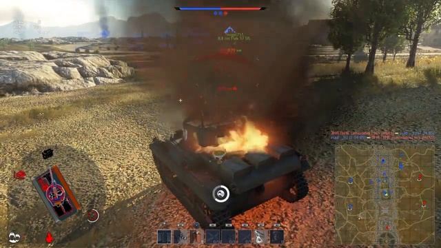 WarThunder качаем танки США-(стрим с PS-4 на Русском). смотреть онлайн