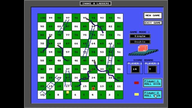 snake and ladder | C program | Source Code | game program| iTechSoftwareAcademy смотреть онлайн