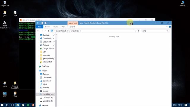 How to find the current directory in bash(windows 10) смотреть онлайн