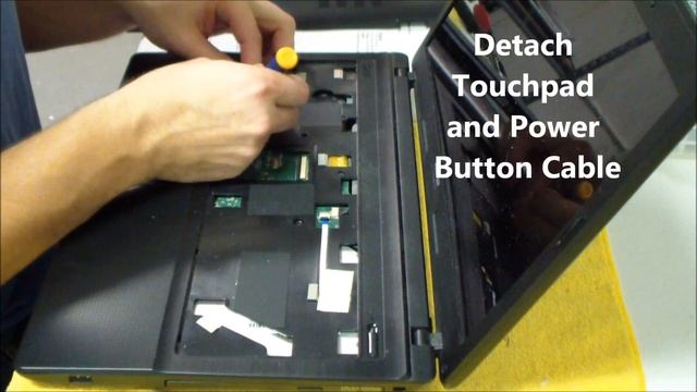 Asus X54C/H/L K54L A54 A54C AC DC Power Jack Repair смотреть онлайн